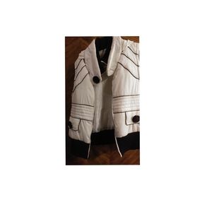 Women's XL Puffer Vest Bright white with Pockets